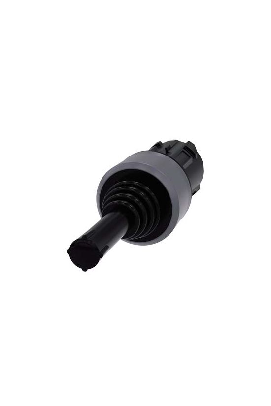 Joystick fej műanyag d22 2-irányú 71.3mm-kar fém-gyűrű IP65/IP67 SIRIUS ACT SIEMENS - 3SU1030-7AC10-0AA0