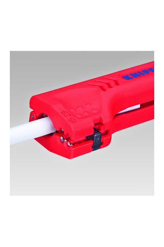 Kábel-/ércsupaszító univerzális (nyitórugóval) 8-13mm 1.5-2.5mm2 körvágó KNIPEX - 1690130SB