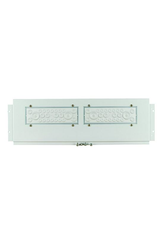 Kábelbevezető lemez Xboard+ átvezetővel membrán porszórt acél 700mmx 155mmx BP-FLP-800-2K EATON - 286711