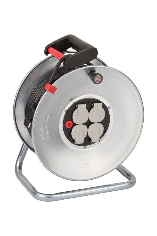 Kábeldob acéllemez 50m H05RR-F 1.5mm2/ 3x 4x2P+F/230V IP44 Garant SK LECTRA - 1198538