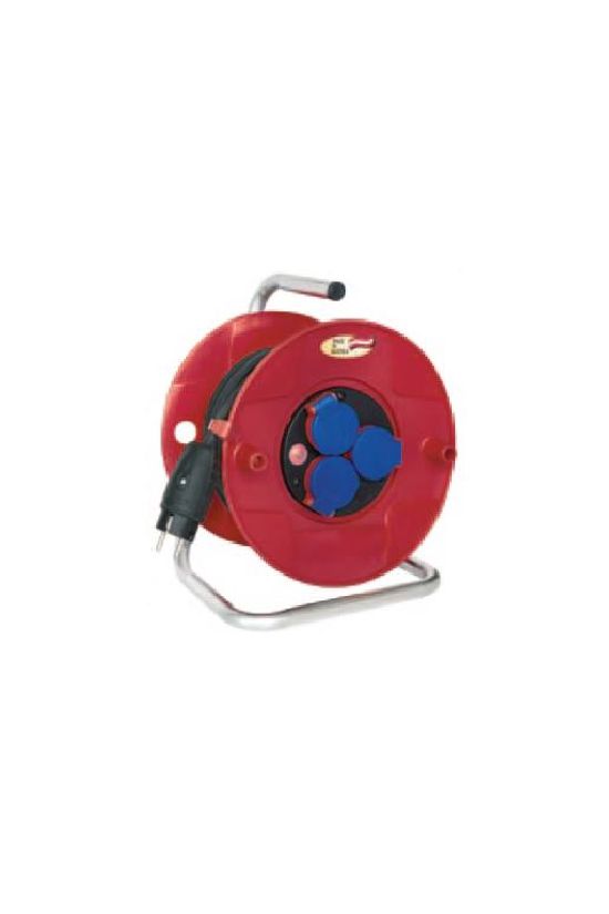 Kábeldob műanyag 50m H05RR-F 1.5mm2/ 3x 3x2P+F/230V IP44 BAT LECTRA - 1189508