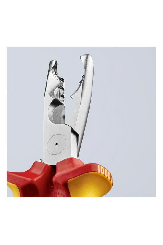 Kábelköpeny eltávolító fogó 61HRC vágás 2,2/3,2mm csupaszolás 0.75-2.5mm körvágó KNIPEX - 1346165