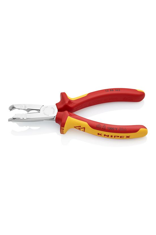 Kábelköpeny eltávolító fogó 61HRC vágás 2,2/3,2mm csupaszolás 0.75-2.5mm körvágó KNIPEX - 1346165