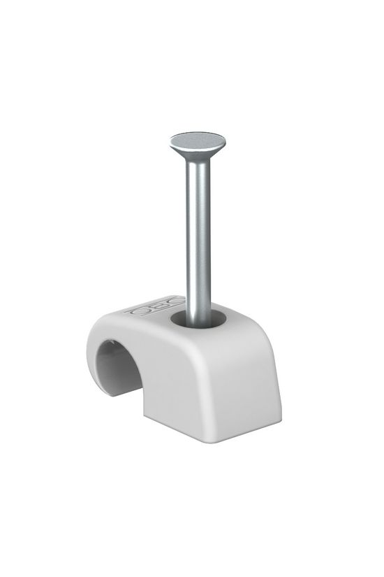 Kábelrögzítő bilincs szeggel Haft-Clip 7-12mm szürke 2026 25 LGR SP OBO-BETTERMANN - 2228432