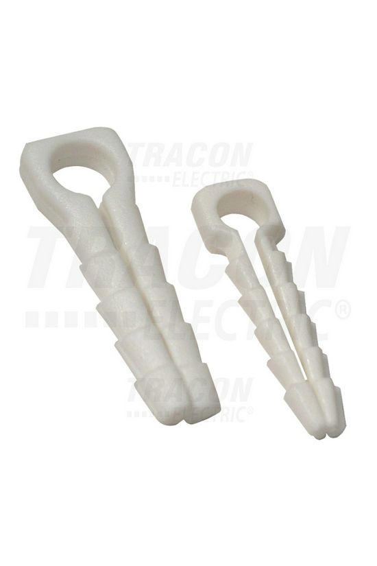 Kábelrögzítő tipli 6mmx műanyag TRACON - KRT