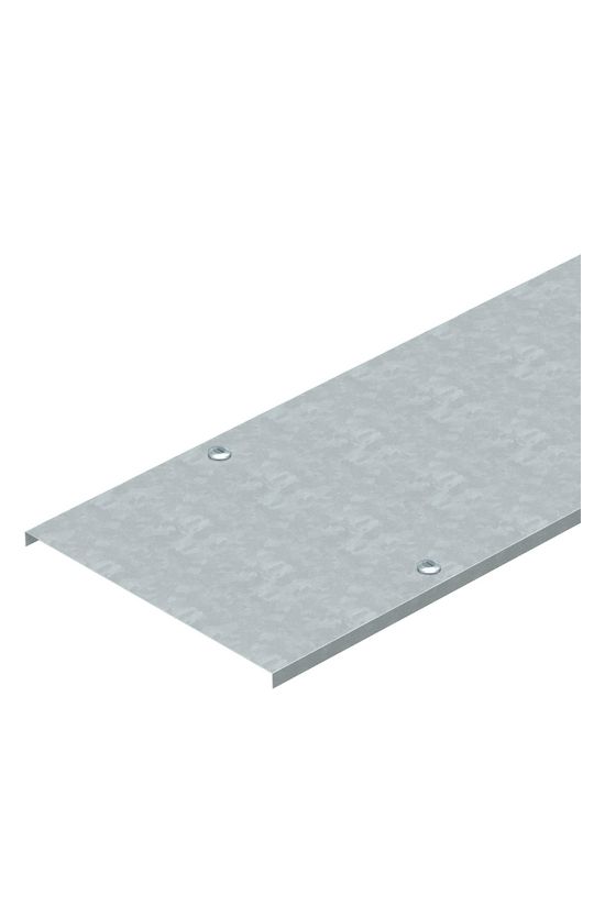 Kábeltálca fedél 100mm-sz 3000mm szalaghorganyzott fordítóreteszes DRL 100 FS OBO-BETTERMANN - 6052096