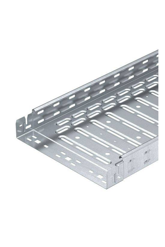 Kábeltálca gyorsösszekötős 3m acél szalaghorganyzott 60mm 100mm x RKSM 610 FS OBO-BETTERMANN - 6047611