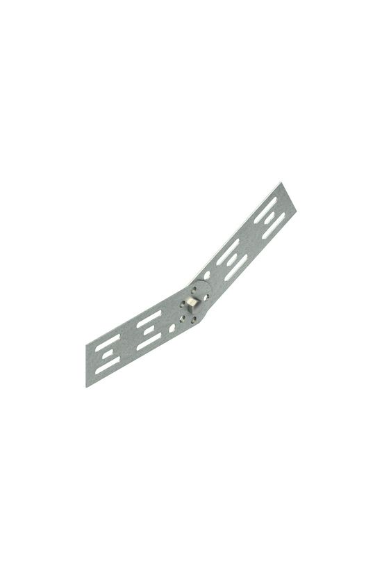 Kábeltálca összekötő hosszanti/csuklós csavaros szalaghorganyzott 274mm RGV 60 Niedax - 4013339227709