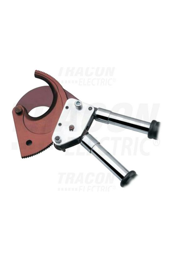 Kábelvágó teleszkópos nyéllel mechanikus racsnis 60mm-max. kábelátmérő 500mm2-max. TRACON - RKV700