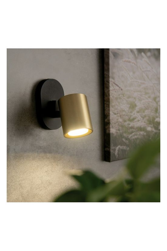 Kanlux 38965 LAURIN EL-2I W-G GU10 fehér/arany spot 2*GU10 IP20