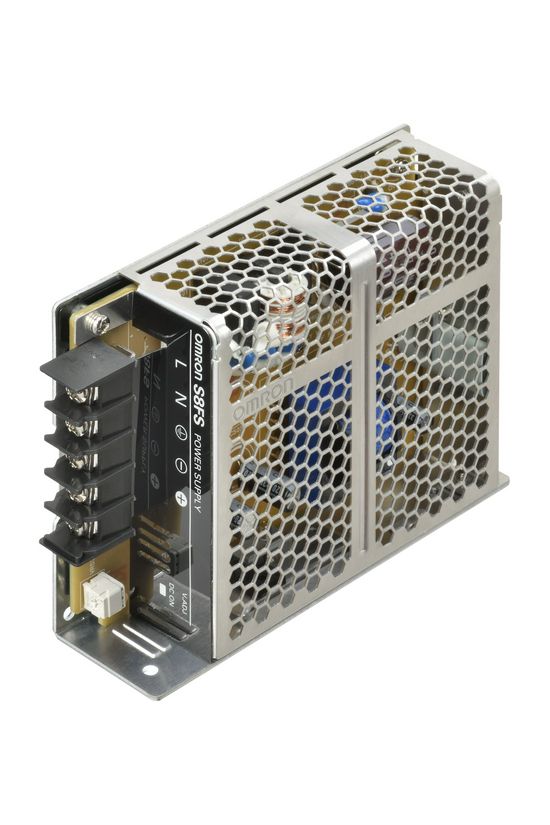 Kapcsolóüzemű DC tápegység 100-240VAC-be 125-375VDC-be 2.2A/ 24V-DC-ki 50W S8FS-C05024J OMRON - 668786