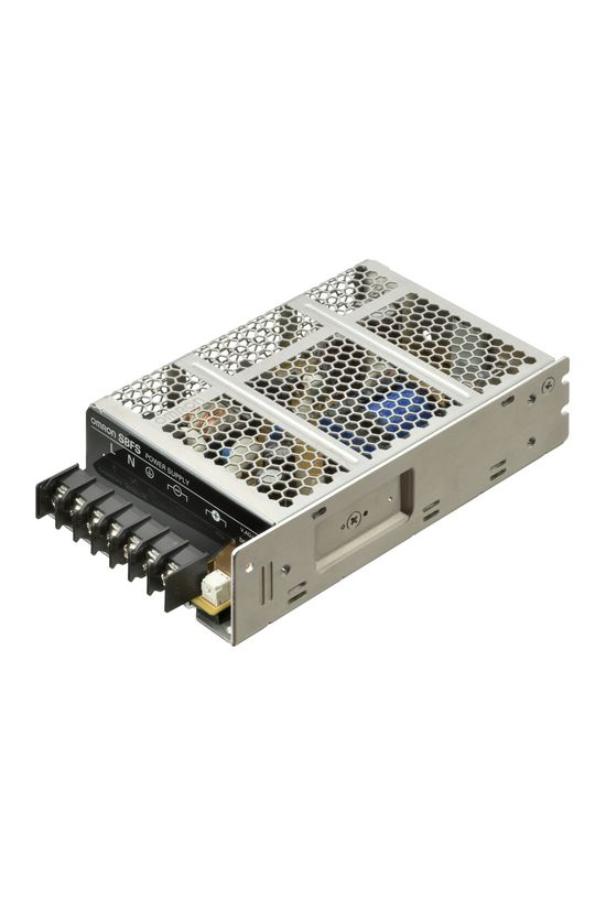 Kapcsolóüzemű DC tápegység 100-240VAC-be 125-375VDC-be 3.2A/ 24V-DC-ki 75W S8FS-C07524J OMRON - 668754