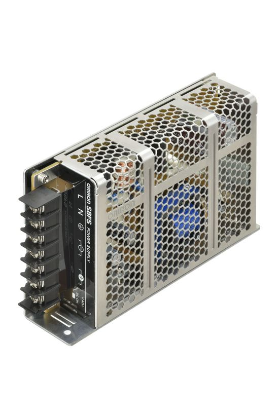 Kapcsolóüzemű DC tápegység 100-240VAC-be 125-375VDC-be 3.2A/ 24V-DC-ki 75W S8FS-C07524J OMRON - 668754