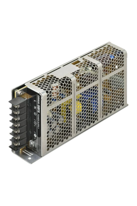 Kapcsolóüzemű DC tápegység 100-240VAC-be 125-375VDC-be 6.5A/ 24V-DC-ki 150W S8FS-C15024J OMRON - 668751