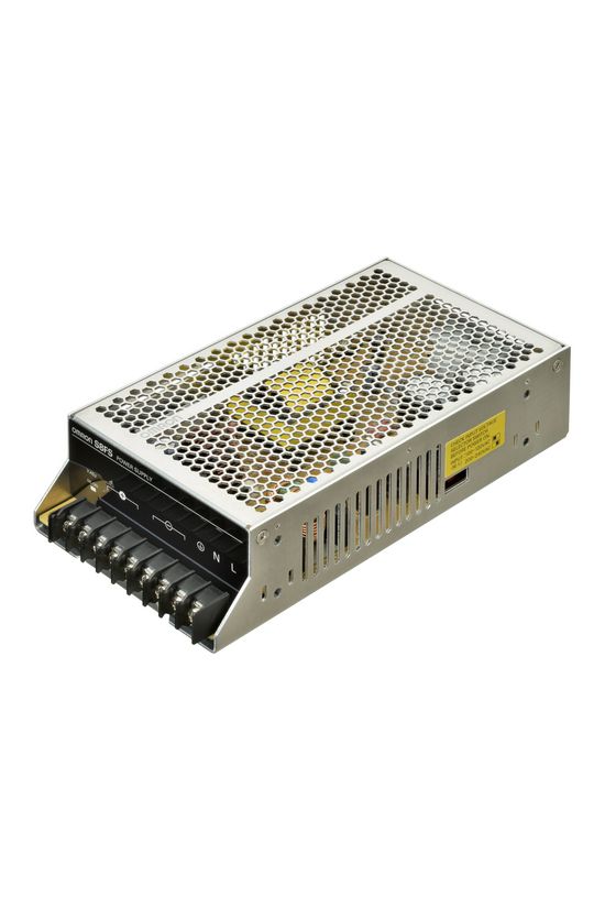 Kapcsolóüzemű DC tápegység 100-240VAC-be 125-375VDC-be 8.8A/ 24V-DC-ki 200W S8FS-C20024J OMRON - 668762
