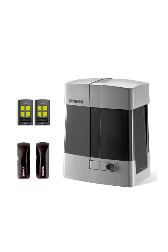 Kapumozgató szett toló-/úszókapu komplett +2távirányító 2000kgmax. 230VAC KBULL20M BENINCA - KIT-BULL20M