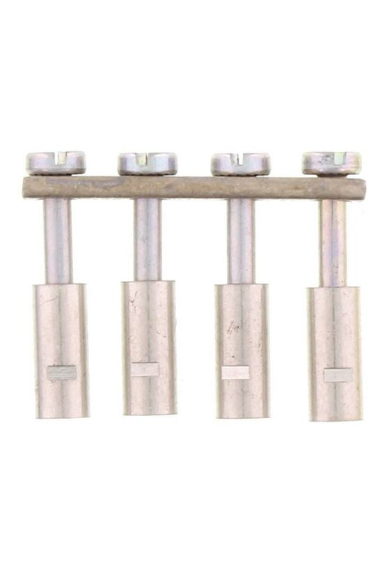 Keresztösszekötő 10mm2 sorkapocshoz (RK6-10,KBL6-10) 4P Q 4 CONTA-CLIP - 2062.0