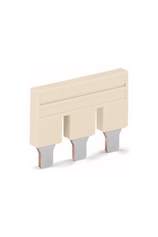 Keresztösszekötő 16mm2 sorkapocshoz (2016-) 2P szigetelt szürke TOPJOB S WAGO - 2016-402