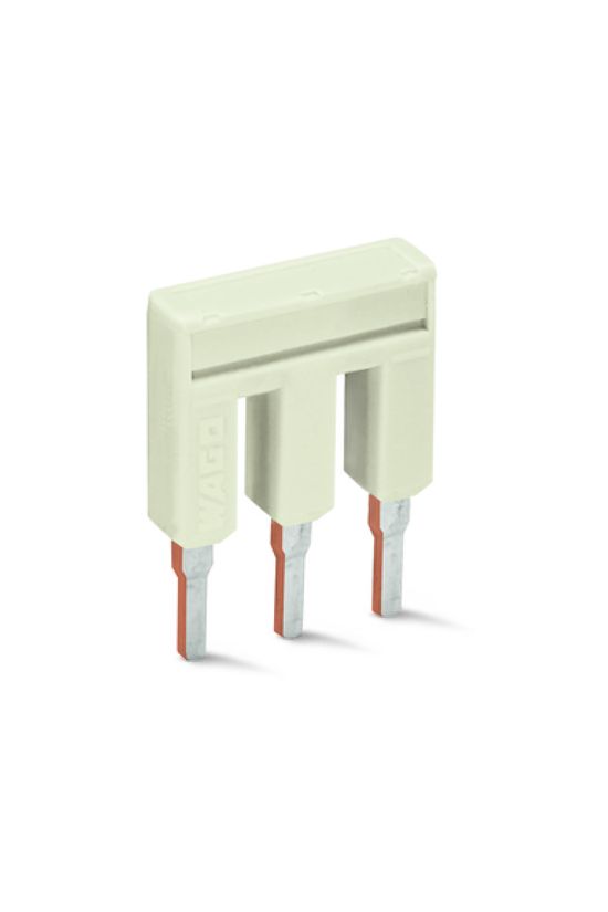Keresztösszekötő 2,5mm2 sorkapocshoz (2002-) 3P szigetelt szürke TOPJOB S WAGO - 2002-403