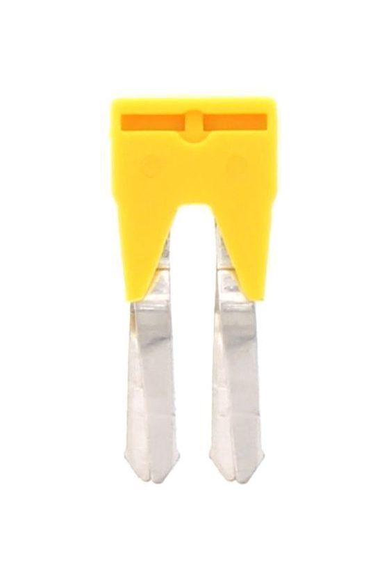 Keresztösszekötő 2,5mm2 sorkapocshoz (SRK,SSL) 2P szigetelt sárga SQI 2,5/2 YE CONTA-CLIP - 17201.8