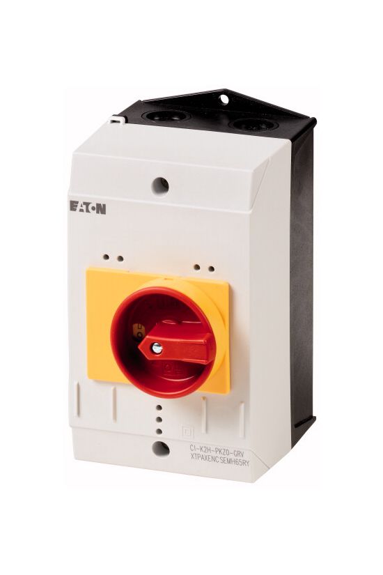 Készüléktokozat műanyag falonkívüli 100mm x 160mm x 130mm IP65 vészleállító CI-K2-PKZ0-GR EATON - 219655