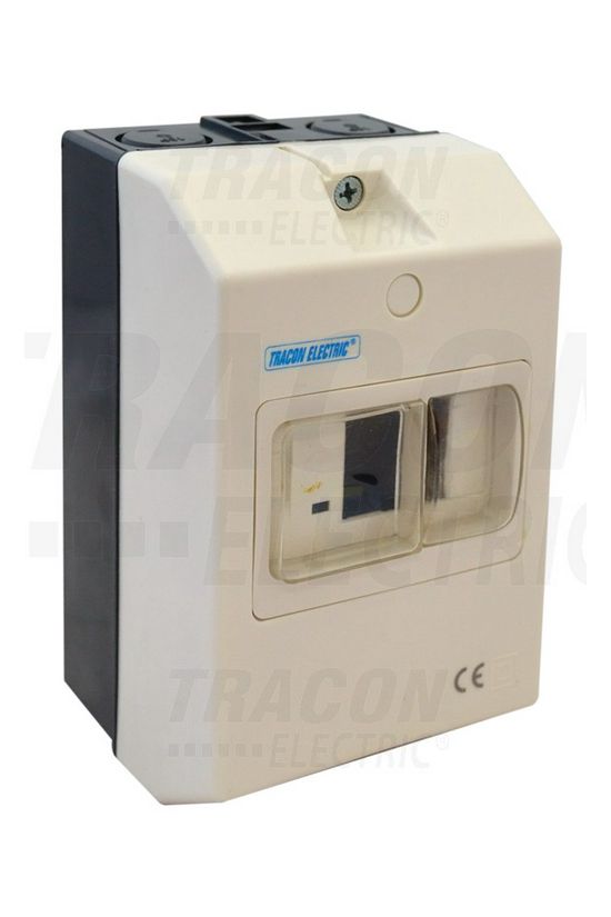 Készüléktokozat TGV2-höz műanyag falonkívüli 92mm x 145mm x 83.5mm IP55 TRACON - TGV2-T2