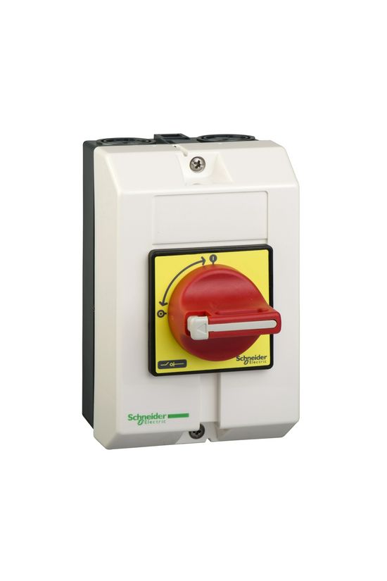 Készüléktokozat V3/4-hez sárga/piros kar műanyag falonkívüli 150mm x TeSys Vario VC Schneider - VCFXGE2