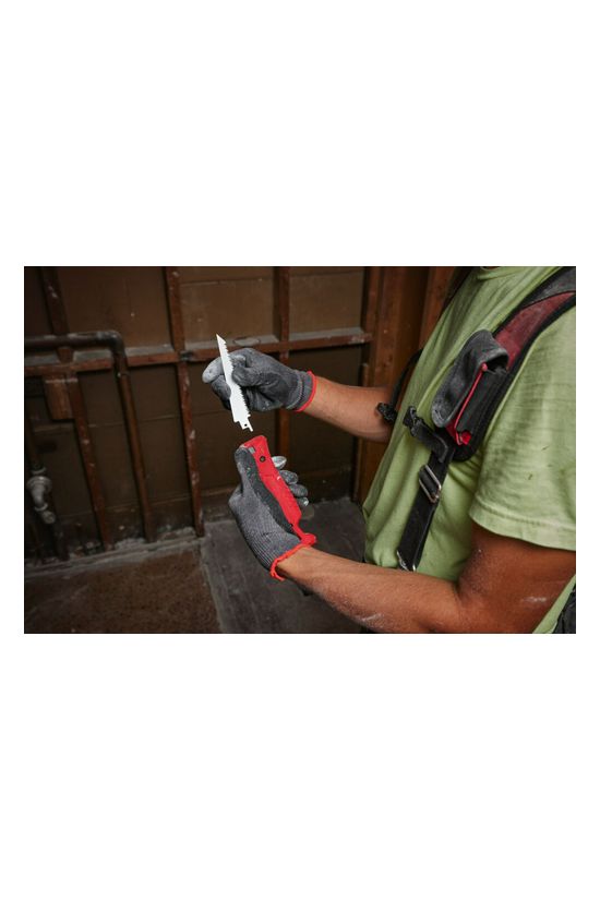 Kézifűrész egykezes összecsukható lapfűrész fém 150mm-laphossz 18-fog/