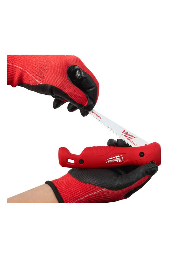 Kézifűrész egykezes összecsukható lapfűrész fém 150mm-laphossz 18-fog/