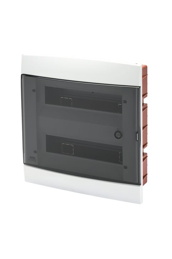 Kiselosztó 2x 12M süllyesztett fehér IP40 átlátszó kivágott ajtó 40CDi GEWISS - GW40233TB