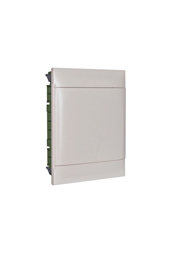 Kiselosztó PE/N-sín 90A műanyag 2x 12M üreges falba fehér IP40 ajtó PractiboxS LEGRAND - 135162
