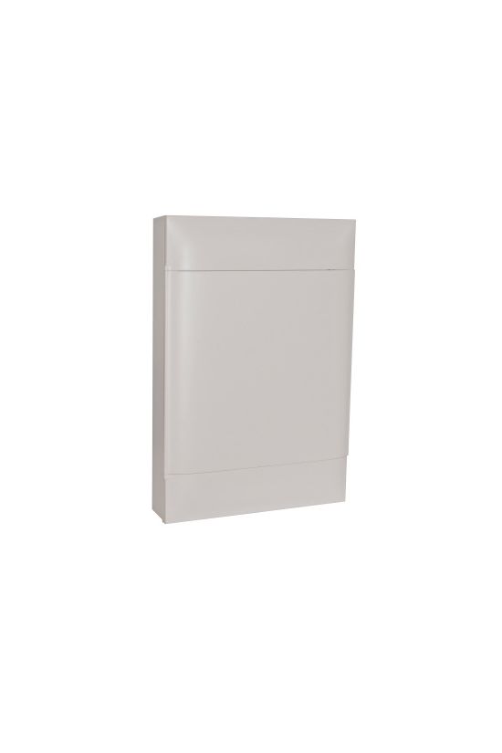 Kiselosztó PE/N-sín 90A műanyag 3x 18M falonkívüli fehér IP40 ajtó PractiboxS LEGRAND - 137208