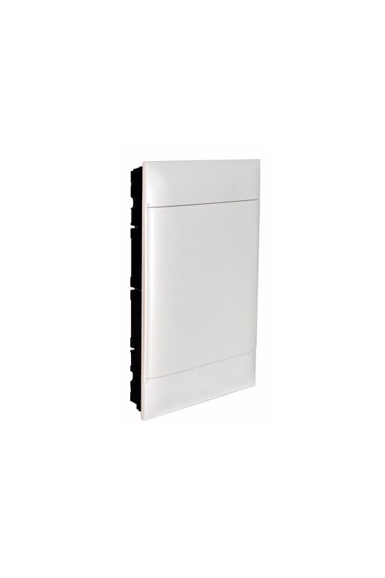 Kiselosztó PE/N-sín 90A műanyag 3x 18M süllyesztett fehér IP40 ajtó PractiboxS LEGRAND - 137148