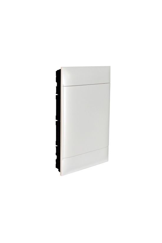 Kiselosztó PE/N-sín 90A műanyag 3x 18M üreges falba fehér IP40 ajtó PractiboxS LEGRAND - 137168