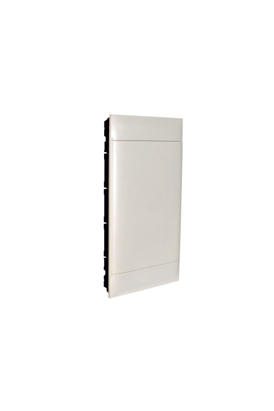 Kiselosztó PE/N-sín 90A műanyag 4x 18M süllyesztett fehér IP40 ajtó PractiboxS LEGRAND - 137149