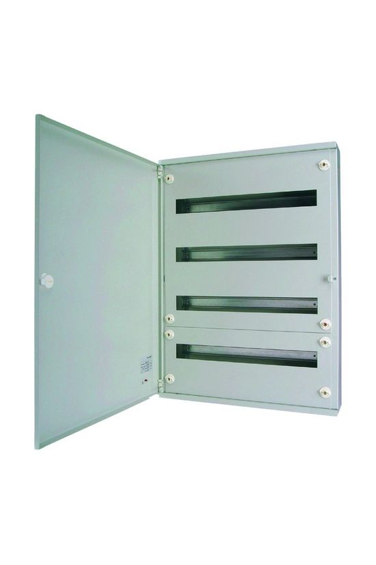 Kiselosztó PE/N-sínnel acél 3x 24M falonkívüli szürke IP30 teli ajtó BF-O-3/72-G-C EATON - 283044