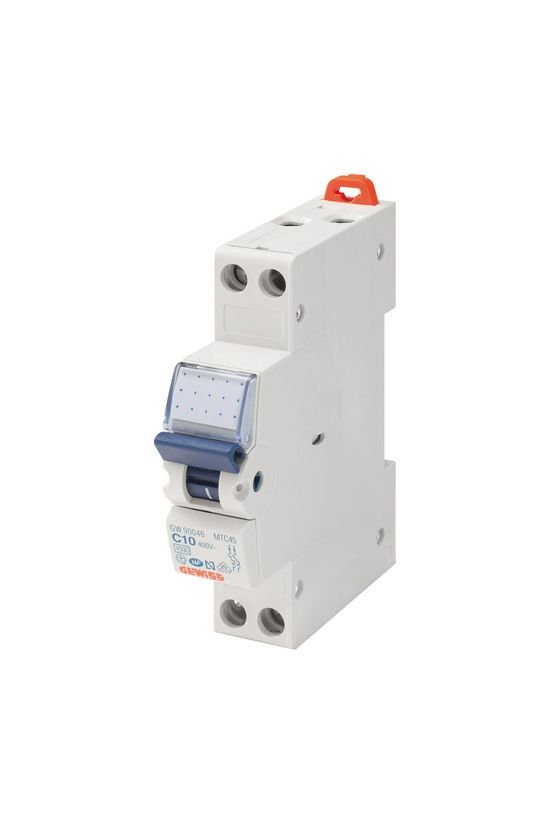 Kismegszakító kompakt 13A B-jelleg 230V AC 6kA/60898 10kA/60947 1M MTC 60 GEWISS - GW90327