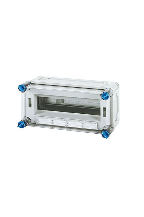 Kismegszakítós szekrény 12modul IP65 1-kalapsín 12-modulhely 150mm 300mm 170mm x Mi 1112-U Hensel - 1091630