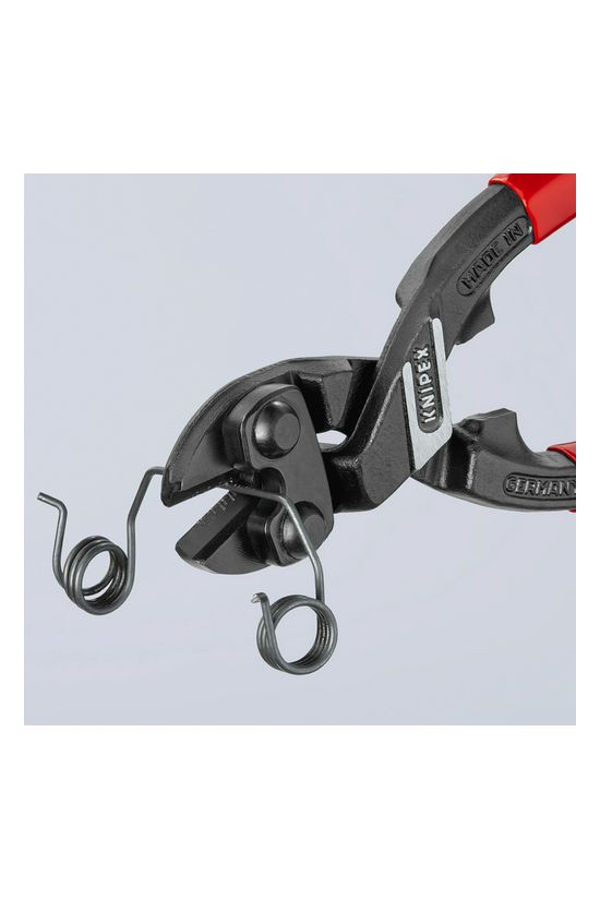 Csapszegvágó 64HRC max.d5,2mm karcsú kompakt piros 200mm-hossz CoBolt KNIPEX - 7121200