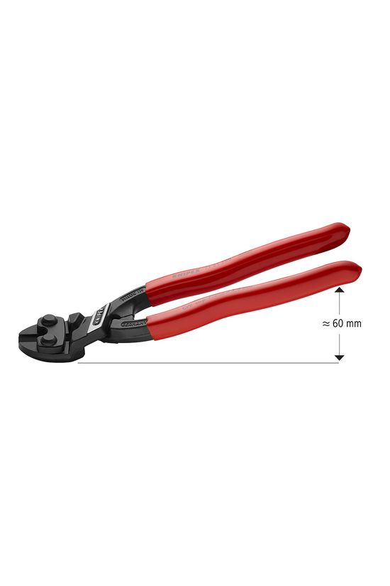 Csapszegvágó 64HRC max.d5,2mm karcsú kompakt piros 200mm-hossz CoBolt KNIPEX - 7121200