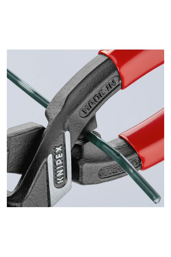 Csapszegvágó 64HRC max.d5,2mm karcsú kompakt piros 200mm-hossz CoBolt KNIPEX - 7121200