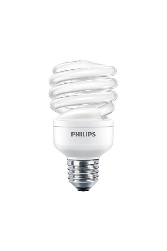 Kompakt fénycső E27 20W- spirál 220-240V 1200lm 6500K 6000h A-en.o. EconomyTwister Philips - 929689219001