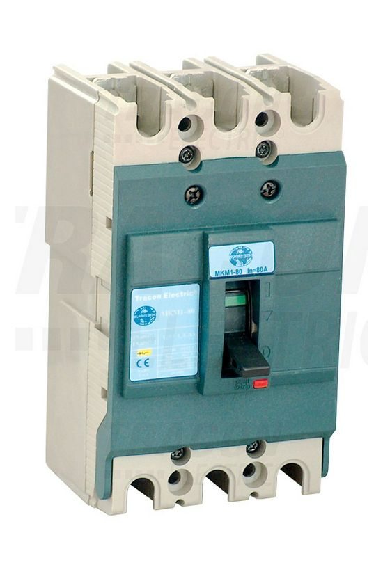 Kompakt megszakító 3P fix 100A 20kA 230-400V TRACON - MKM1-100