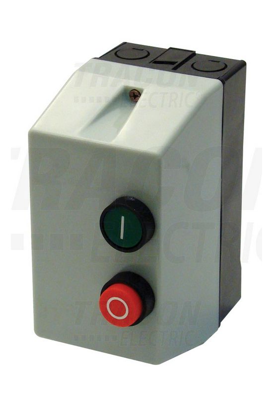 Komplett motorindító tokozott direkt 2,5-4A-hő 1.5kW/400VAC-3 380-420V50Hz IP55 TRACON - TEMS1-091