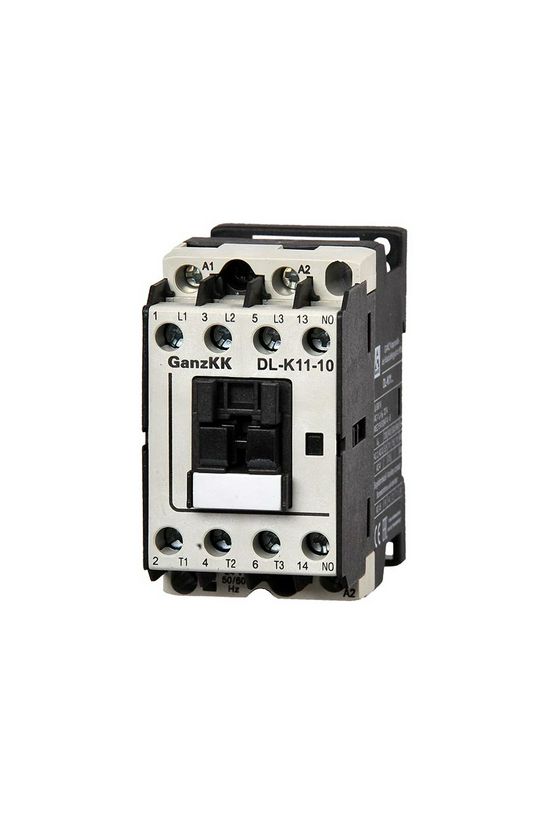 Kontaktor (mágnesk) 11kW/400VAC-3 3Z 400V50Hz 1z csavaros 32A/AC-1/400V DIL-K11-10 Ganz KK - 400-0002-450-DL