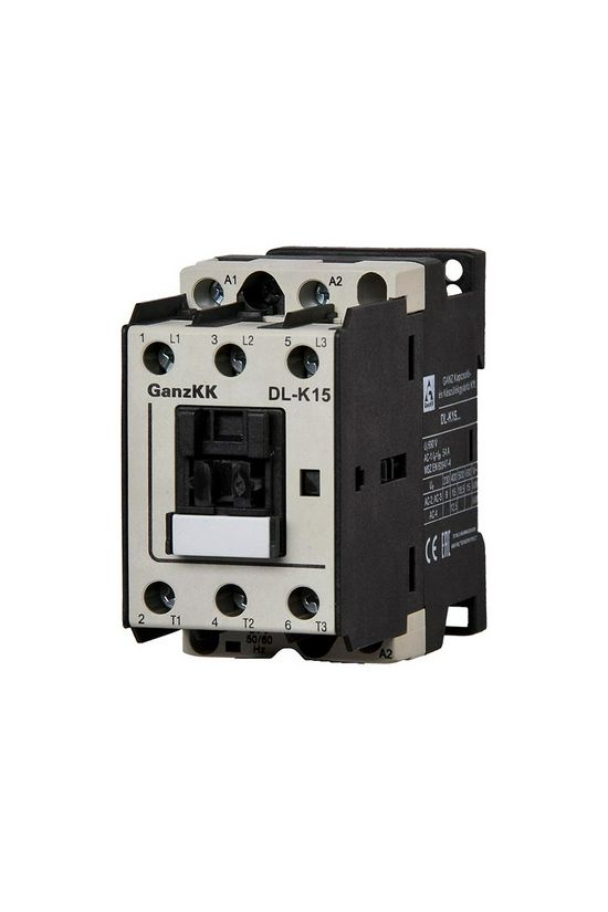 Kontaktor (mágnesk) 15kW/400VAC-3 3Z 230V50Hz csavaros 54A/AC-1/400V DIL-K15 Ganz KK - 530-0002-350-DL