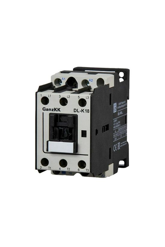 Kontaktor (mágnesk) 18.5kW/400VAC-3 3Z 230V50Hz csavaros 54A/AC-1/400V DIL-K18 Ganz KK - 630-0002-350-DL