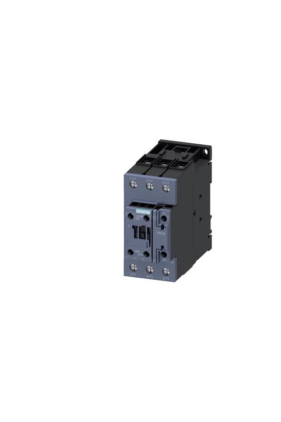 Kontaktor (mágnesk) 22kW/400VAC-3 3Z 20-33V50Hz 20-33VDC 1z 1ny csavaros SIRIUS SIEMENS - 3RT2036-1NB30