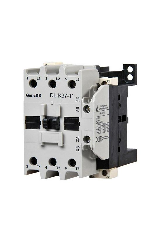 Kontaktor (mágnesk) 37kW/400VAC-3 3Z 230V50Hz 1z 1ny csavaros 85A/AC-1/400V DIL-K37X-11 Ganz KK - 200-4513-650-DL