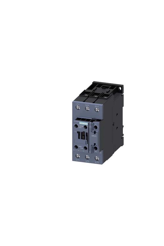 Kontaktor (mágnesk) 37kW/400VAC-3 3Z 230V50Hz 1z 1ny csavaros 90A/AC-1/400V SIRIUS SIEMENS - 3RT2038-1AP00